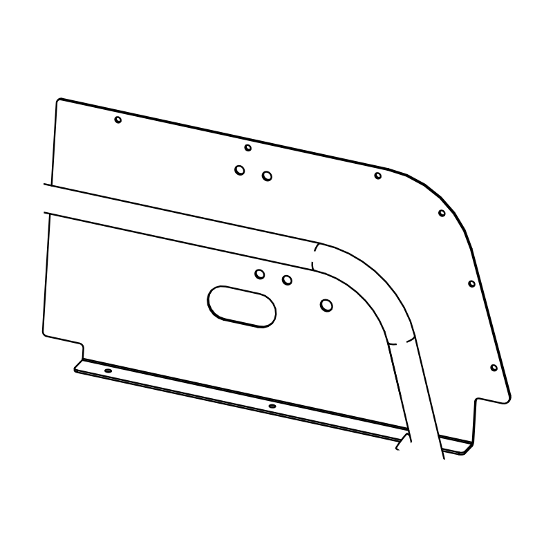 CK0005 - Footbox Plate