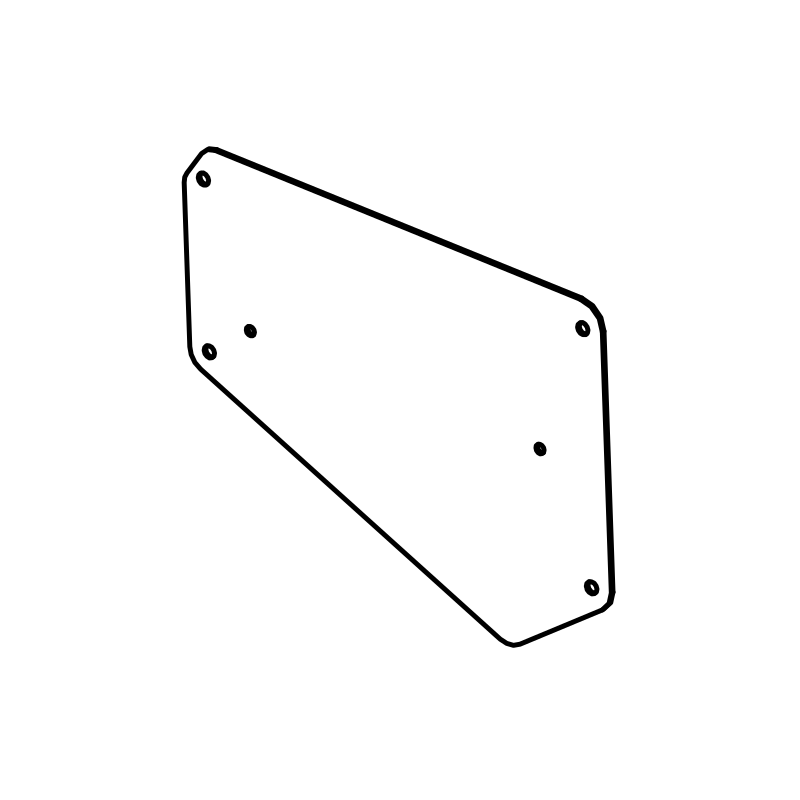 CS0054 - ECU Cover Plate