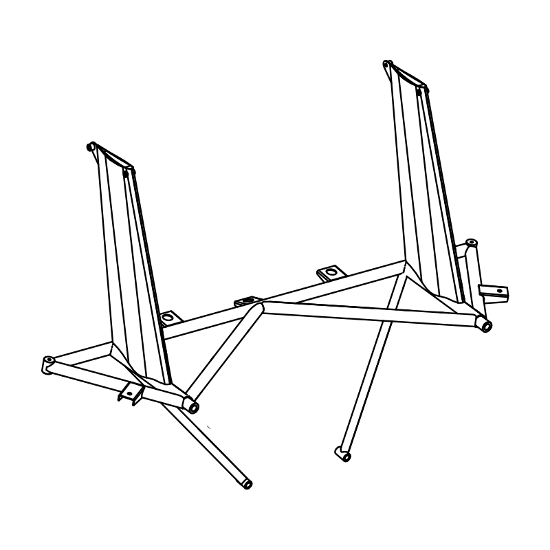 CW0036 - Rear Support/Wing Frame