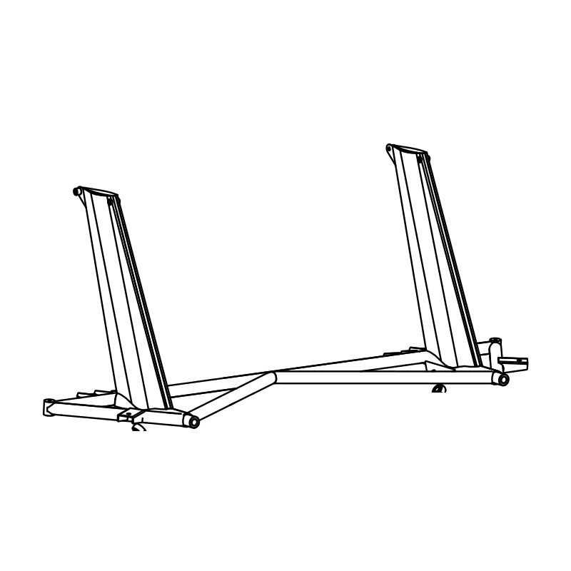 RAD-CW0039 - Rear Support, Wing Frame, Radical SR10