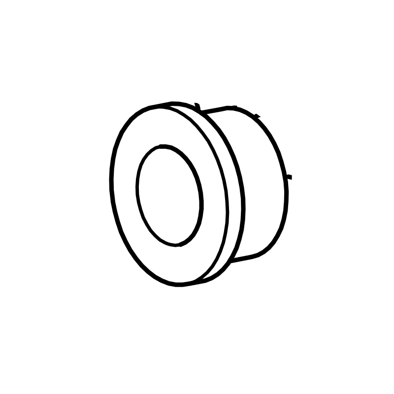EM0021 - Poly Bush Engine Mount Black