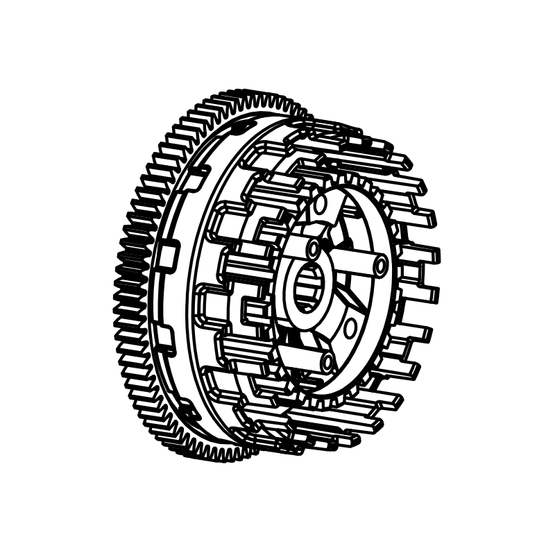 ERW0153 - Billet Primary Gear Assembly