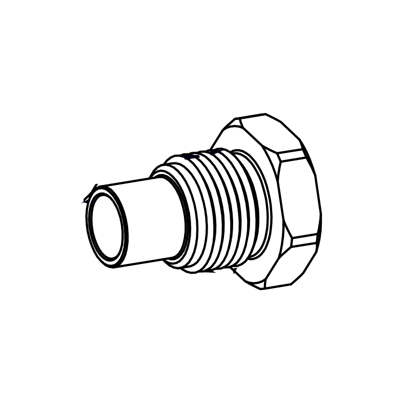 ESD0022 - SR3 Dry Sump Filter Fitting