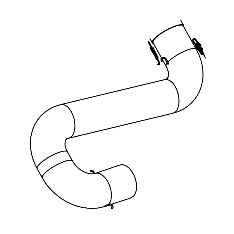 EX0234 - Quiet Silencer Joining Pipe