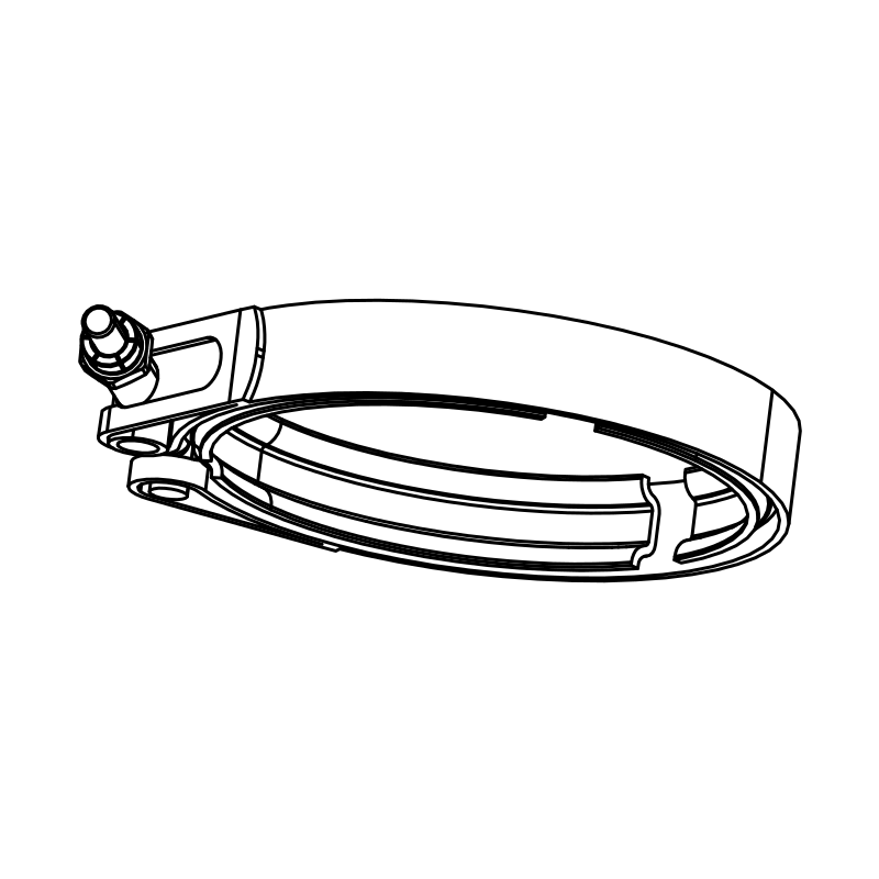 US-RAD-EX0374 - SR10 Turbo Outlet V-Band Clamp