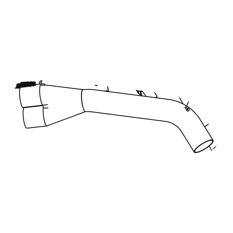 EX0388 - SR3 Exhaust Secondary Assembly LH