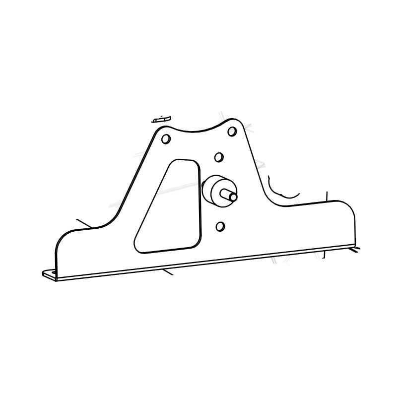 RAD-FI0177 - Air Filter Bracket, Big, Radical SR10
