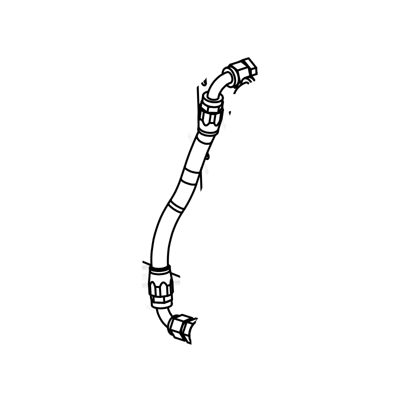 FL0122 - Fuel Tank to Flex Fuel Sensor hose