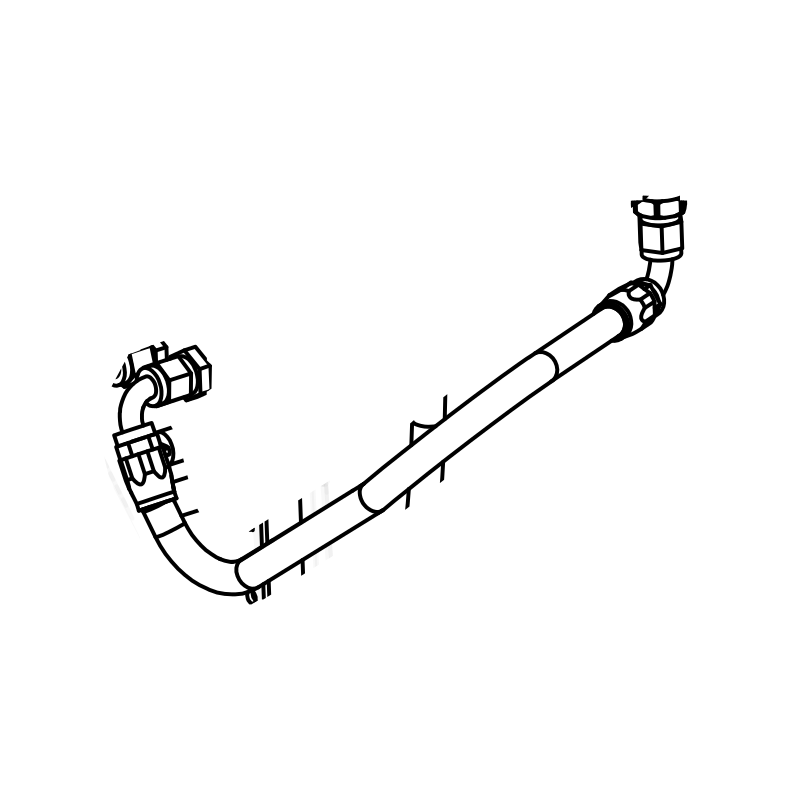 FL0124 - Regulator Assy To Fuel Tank Return hose