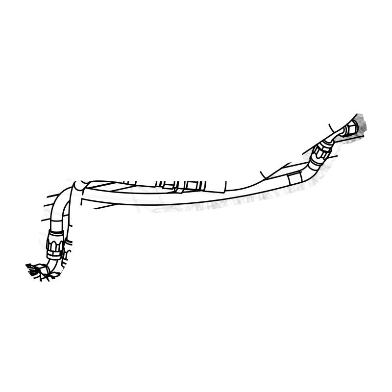 FL0126 - Regulator Assy To Primary Rail Hose