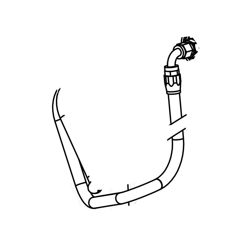 FL0129 - Fuel Tank to Regulator Assy Hose