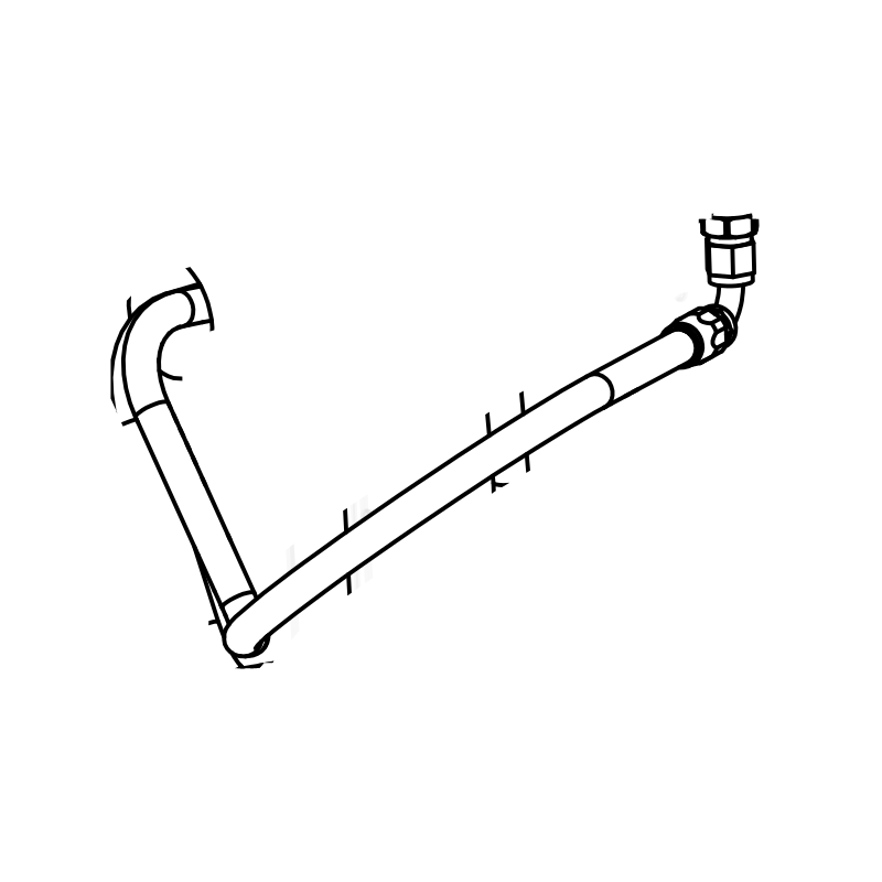 FL0130 - Regulator Assy to Fuel Tank Return Hose