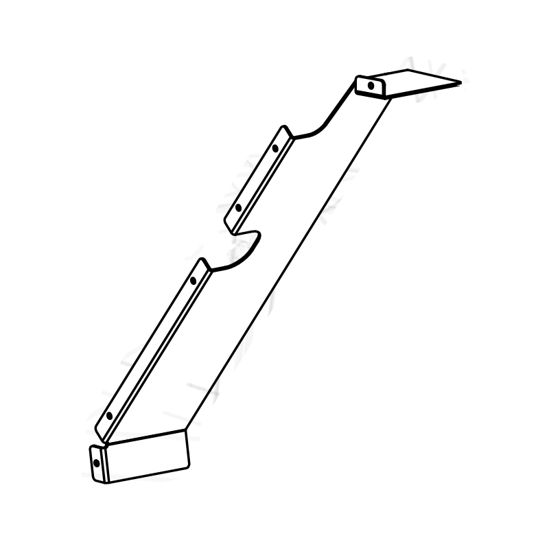 FT0110 - Tank Cover Bracket LH