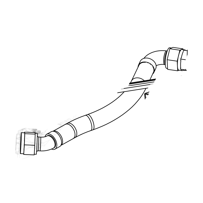 GL0154 - Hose Oil Tank Feed
