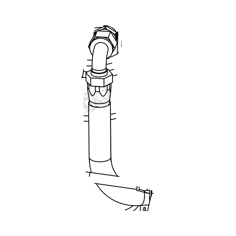 GL0155 - Hose Oil Tank Return