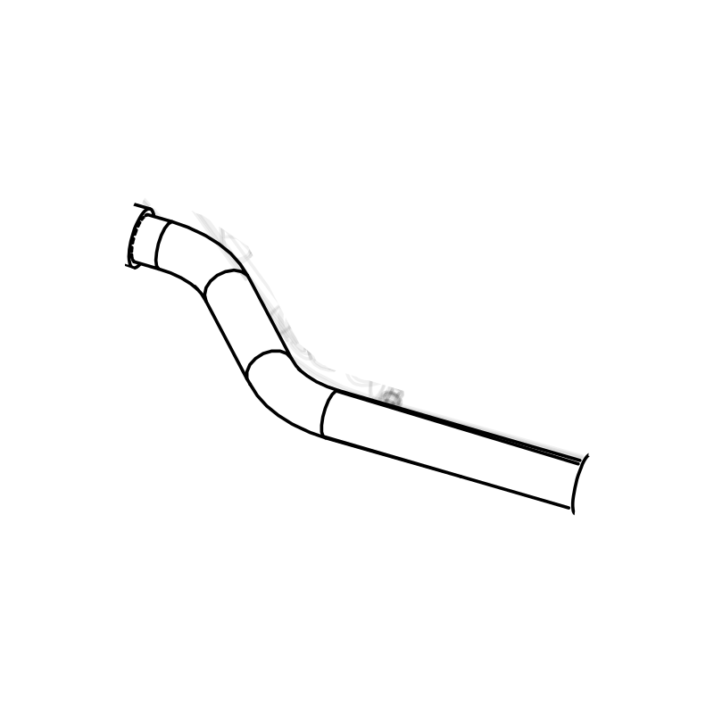 RAD-HA0133 - Water Pipe, S Bend, SR10