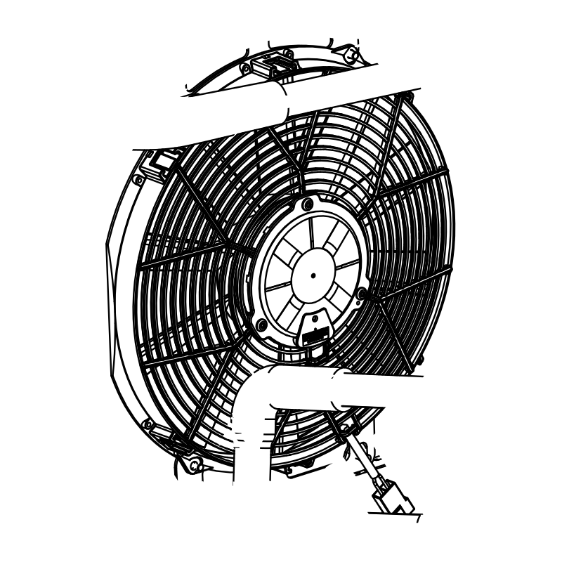 HF0008 - Cooling Fan 12"
