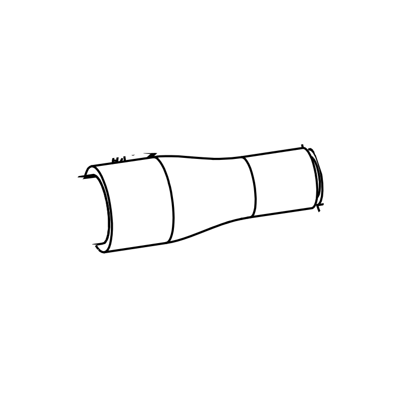 HH0030 - Hose 32/19mm Reduce Straight