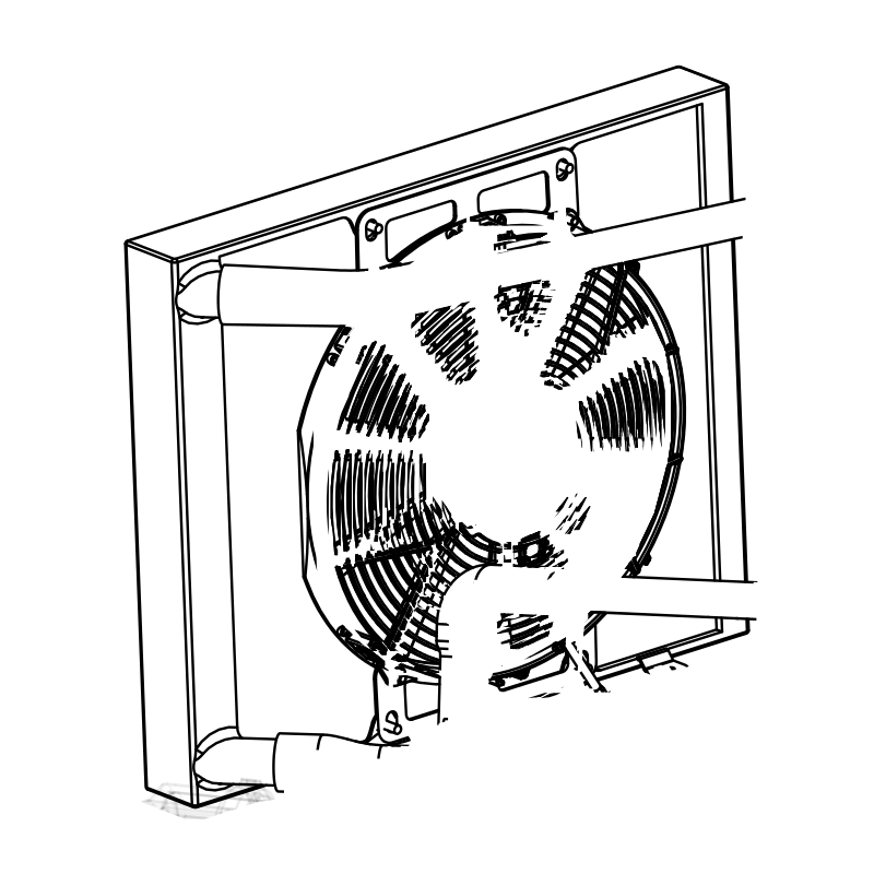 HR0045 - Radiator LH