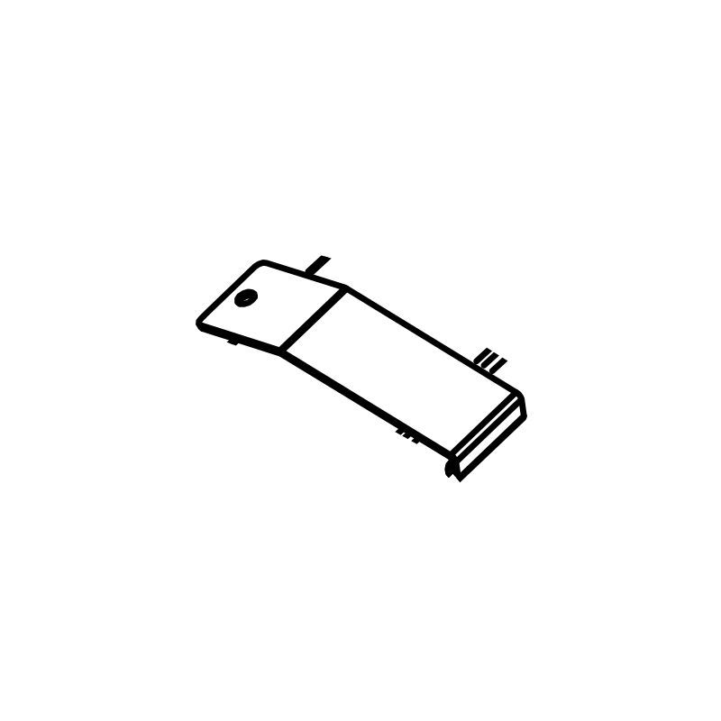 RAD-HR0089 - Front Radiator Bracket, SR10