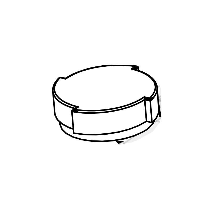 HS0035 - Swirl Pot Screw Cap