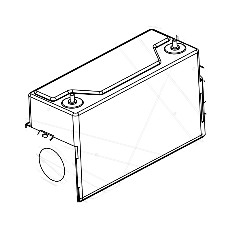 LB0009 - Battery 12V (1340cc Standard)