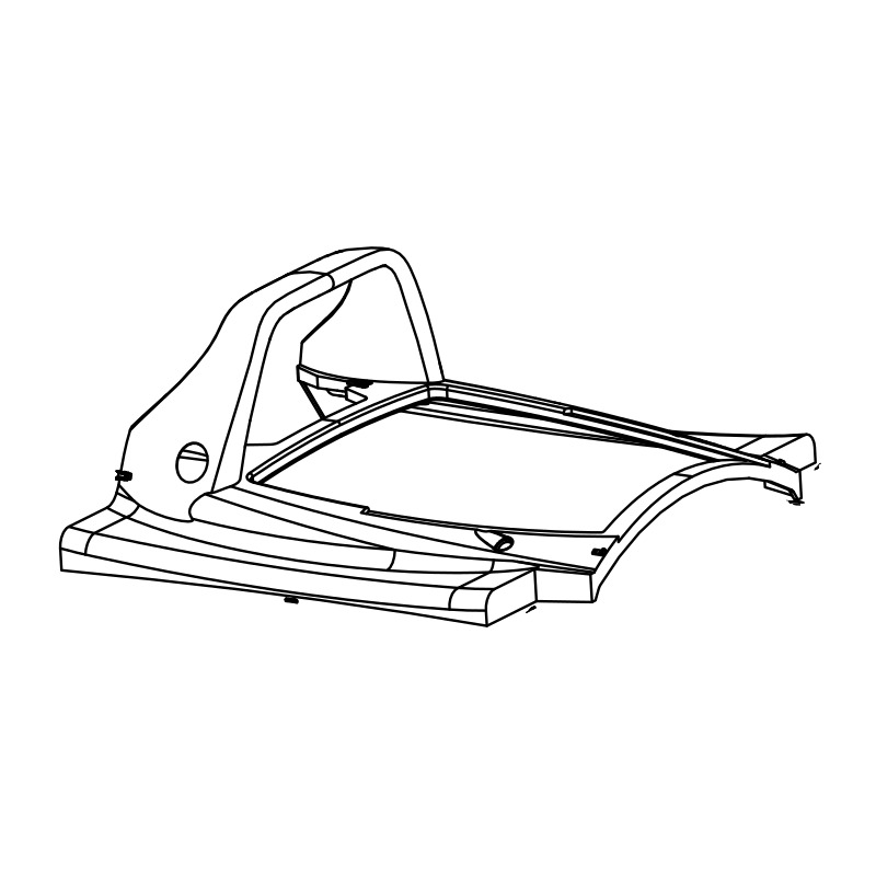 RAD-MC0090/G1 - Cockpit, White, Radical SR3XX