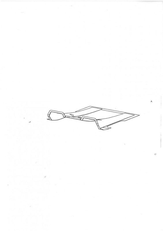 RAD-MD0048/G3 - Diffuser, Rear, Black, Radical SR3
