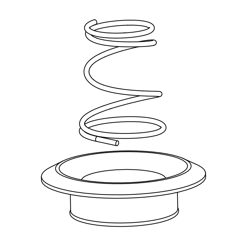 MF0171 - 1/4 Turn Spring