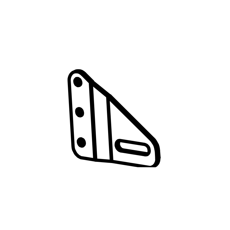 MF0188 - Side Pod Mounting Bracket LH