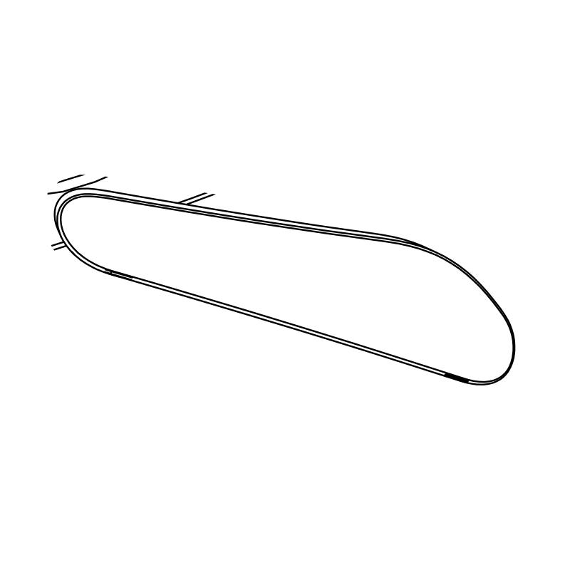 MG0026 - Upper Tail Grille LH