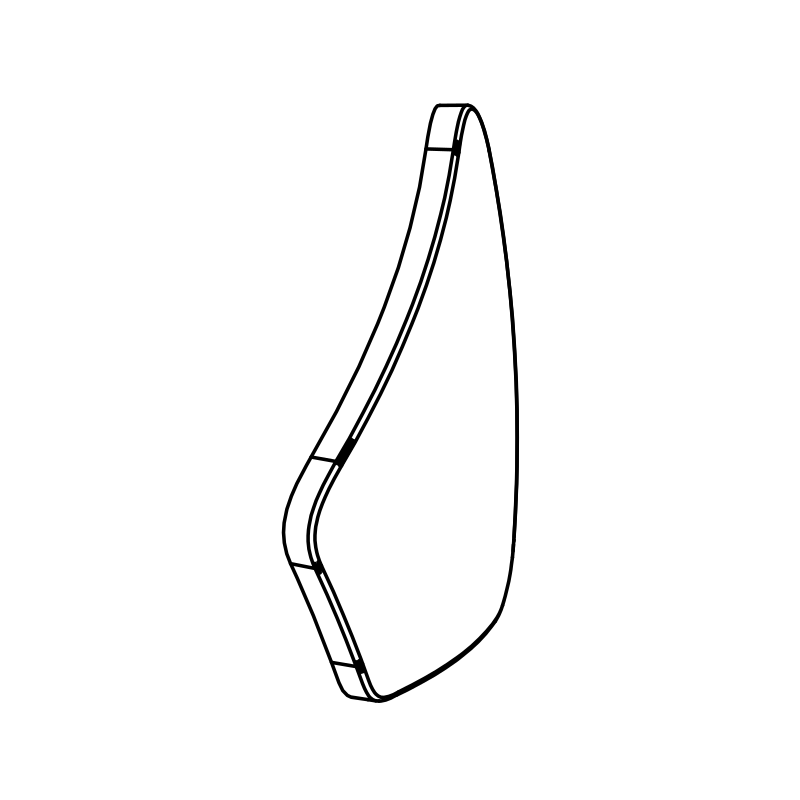 MG0029 - Lower Tail Grille RH