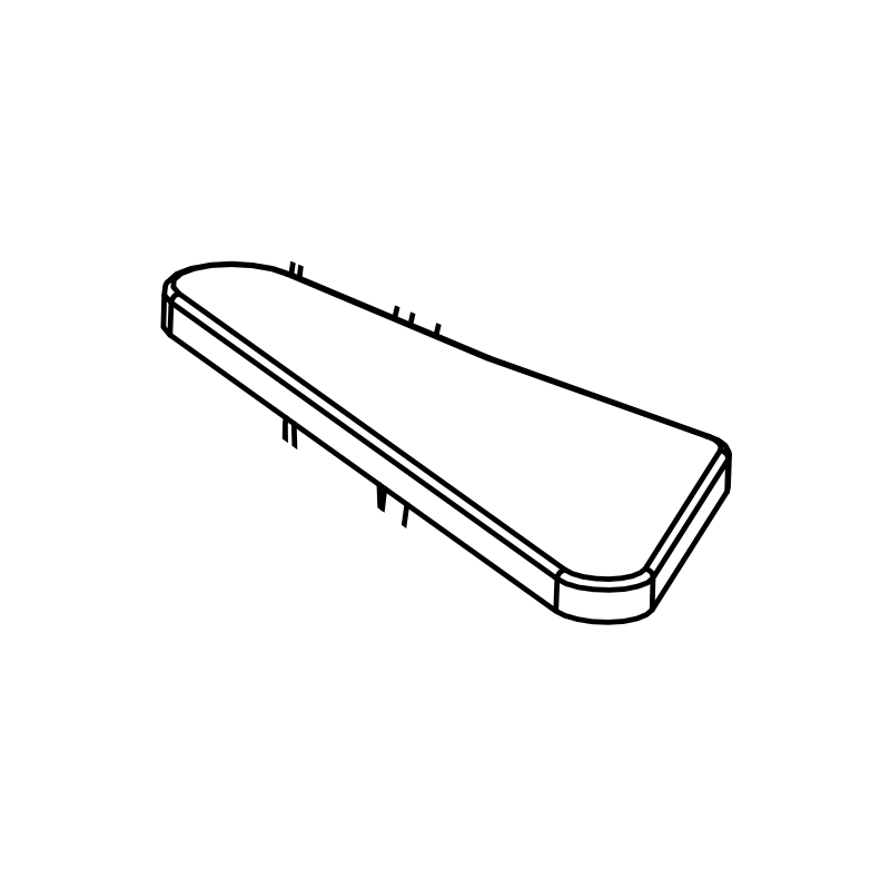 MG0030 - Engine Grille 1 LH