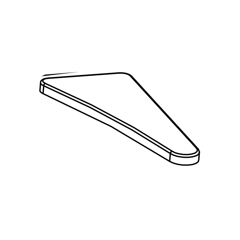 MG0033 - Engine Grille 2 RH