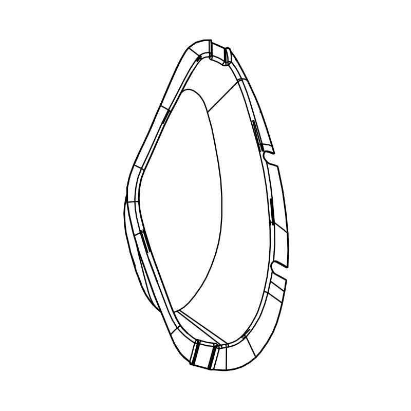 MH0043/G3 - Headlight Bucket Protector LH RSX