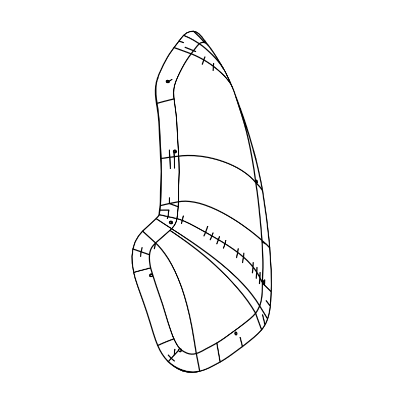 RAD-MH0053 - Head Lamp Cover LH, SR10