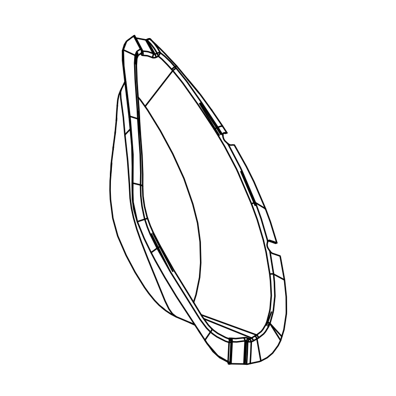 MH0063/G3 - Headlight Bucket Protector LH 2023
