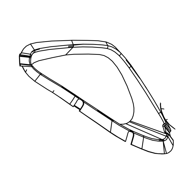 MH0064/G3 - Headlight Bucket Protector RH 2023
