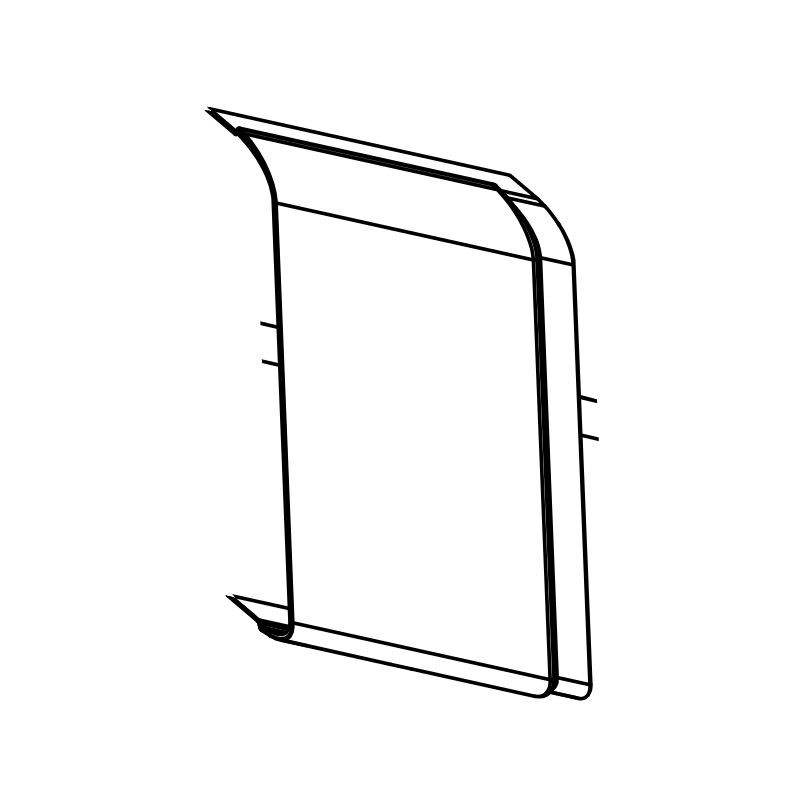 MP0125 - SR3 Side Pod Scoop LH