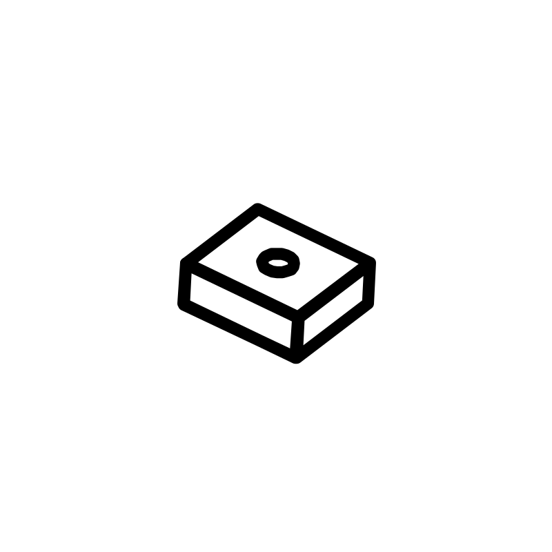 MS0005 - Centre Seat Bracket Nut