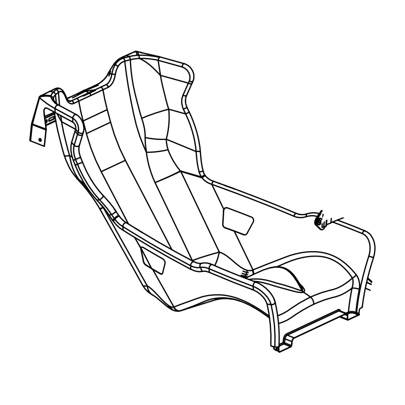 MS0024/G3 - SR3/SR10 High Side Wide Seat