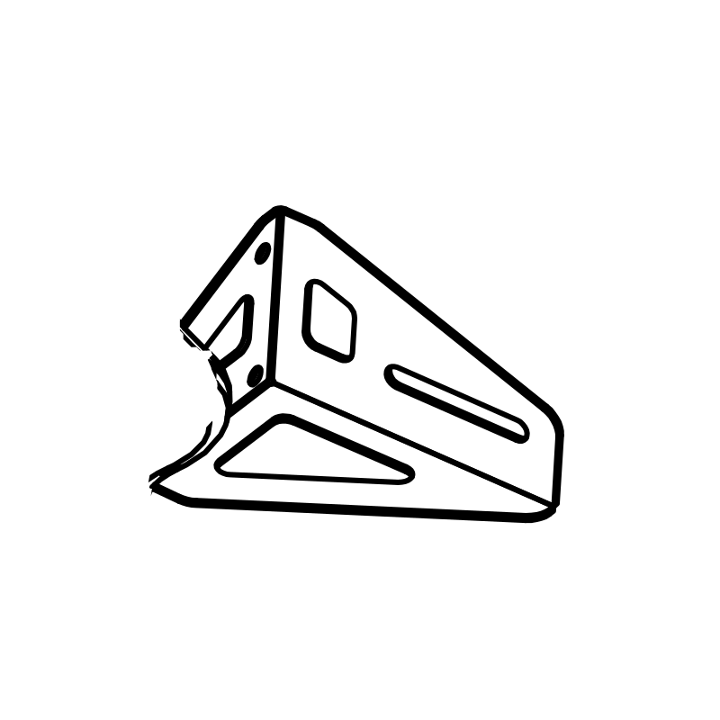 MS0103 - Upper LH Single Seat Bracket (RHD)