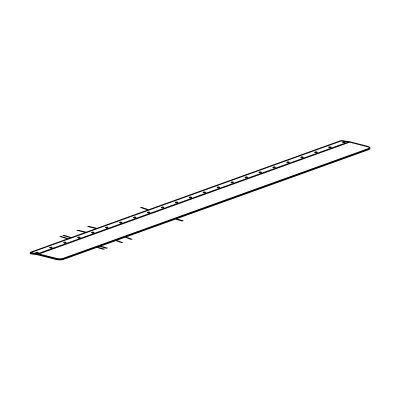 MU0045 - Rear Diffuser Strip