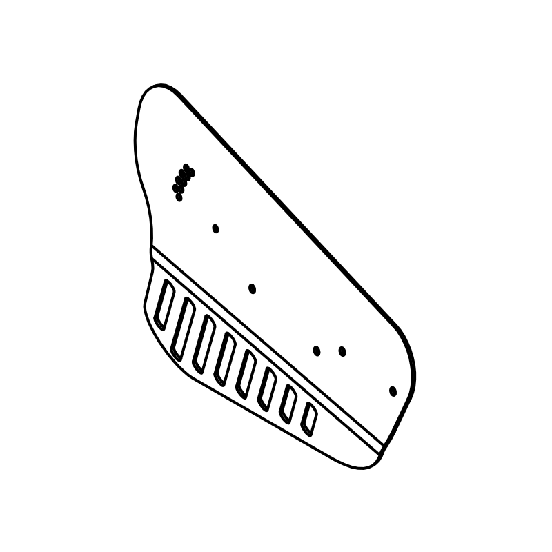 MW0102 - Wing End Plate RH