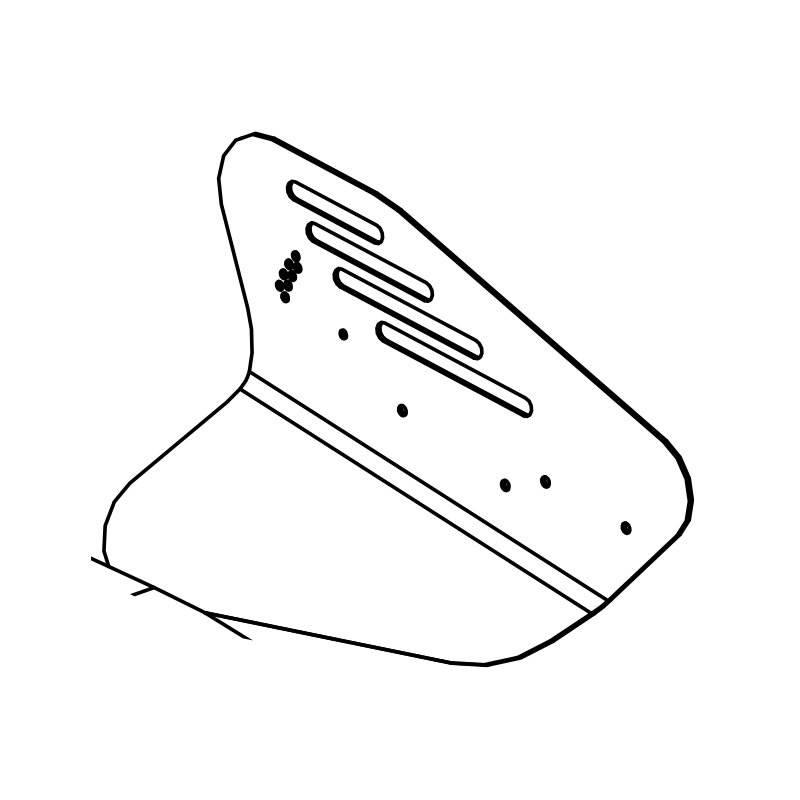 MW0103 - Wing End Plate LH 2023