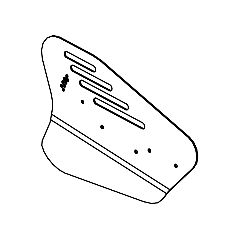 MW0104 - Wing End Plate RH 2023