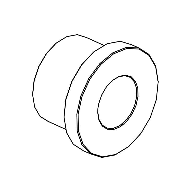 SB0003 - Poly Top Hat Bush