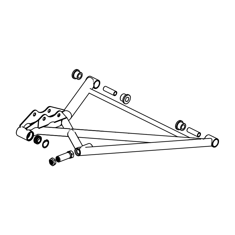 SB0012 - Bush Rear W/Bone Hard