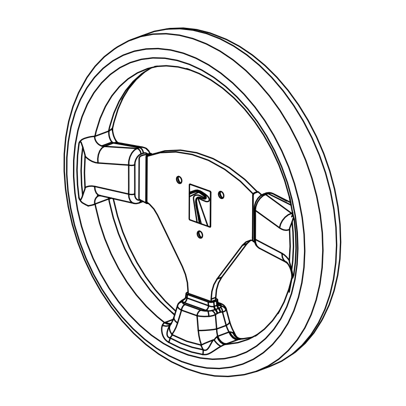 SC0016 - Steering Wheel Med 270mm