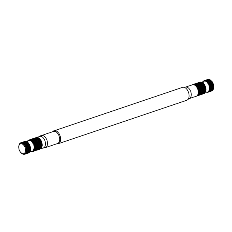 SC0128 - High Steering Colum Splined Shaft